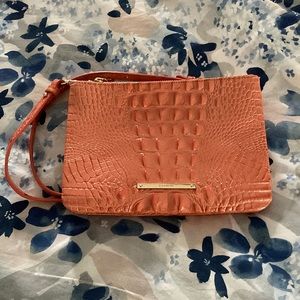 Brahmin Perri Melbourne Coral Double Zip Crossbody